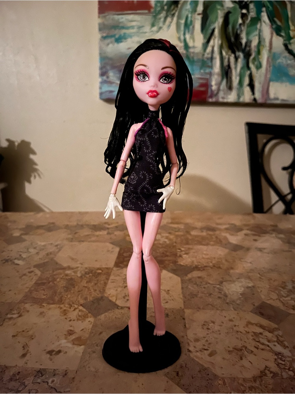 Draculaura I love shoes doll/DraculauraI heart shoes doll Monster high